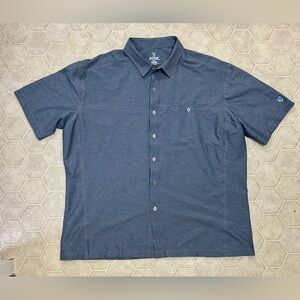 Men’s XXL Kuhl Stealth Tufflex Lightweight Packable Technical Hybrid Shirt
